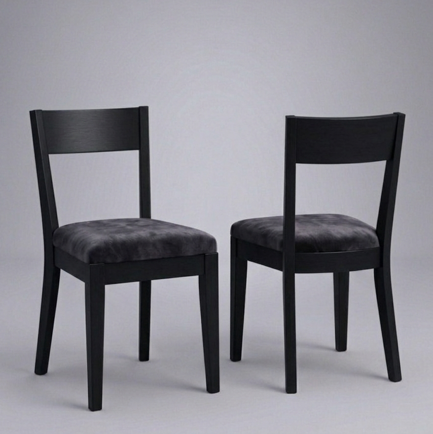 4 Sillas Catán Práctica y Cómoda - Hecha 100% de Madera