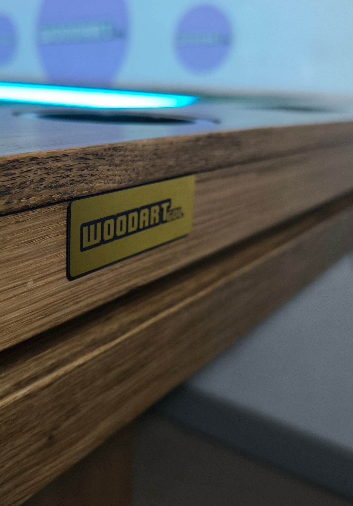 MESA DE POKER PREMIUM |BASE PEDESTAL | MADERA DE ENCINO | RECTANGULAR Para 6 personas