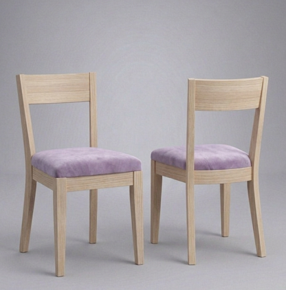4 Sillas Catán Práctica y Cómoda - Hecha 100% de Madera