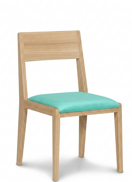 Silla RISK Práctica y Cómoda - Hecha 100% de Madera