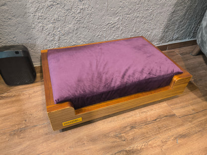 Cama Chica Premium para tu Compañero Fiel | Encino o Parota de Alta Calidad