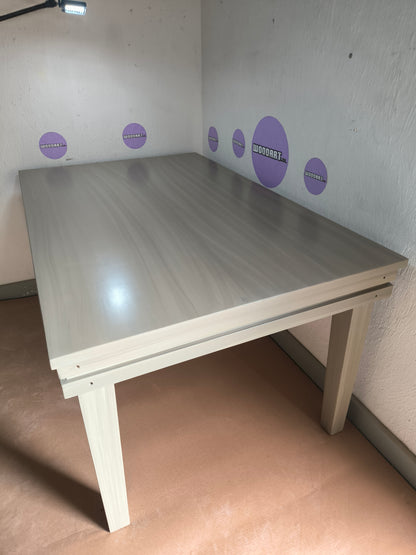 MESA DELUX RECTANGULAR CON LUZ LED CON PASA DADOS