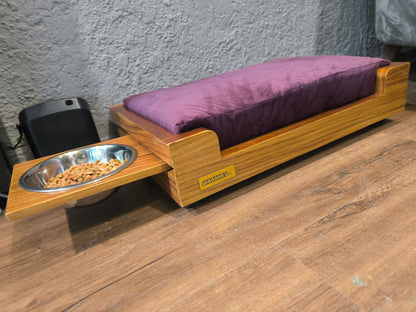 Cama Chica Premium para tu Compañero Fiel | Encino o Parota de Alta Calidad