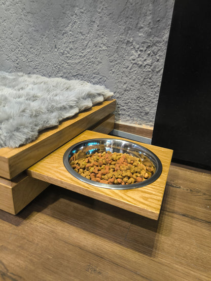 Cama Mediana Premium para tu Compañero Fiel | Encino o Parota de Alta Calidad