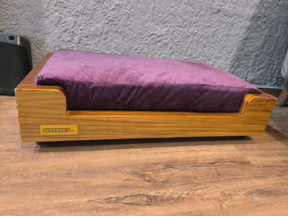 Cama Chica Premium para tu Compañero Fiel | Encino o Parota de Alta Calidad