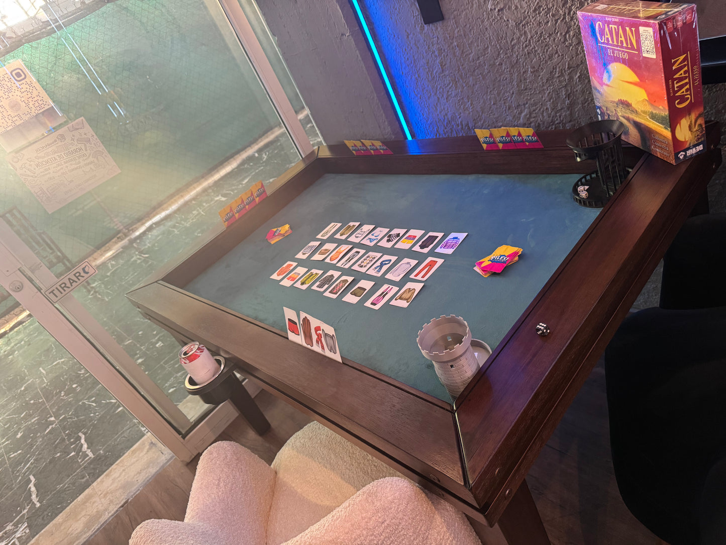 Mesa de Juegos para 6 Personas Sin Luz Led | Convierte tus reuniones en experiencias únicas