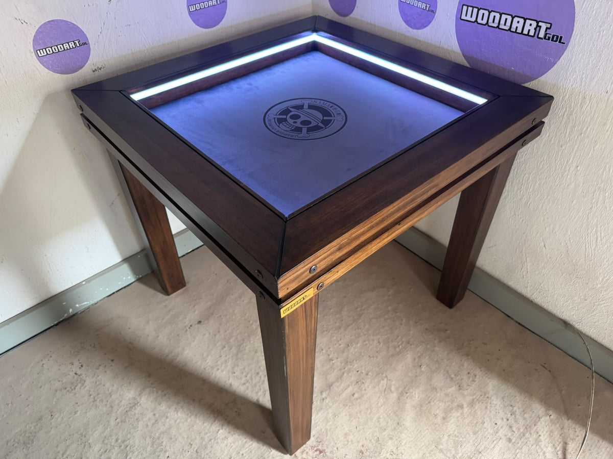 COMEDOR Y MESA DOMINO PARA 4 PERSONAS con luz Led