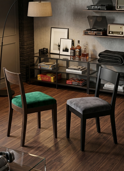 4 Sillas Catán Práctica y Cómoda - Hecha 100% de Madera