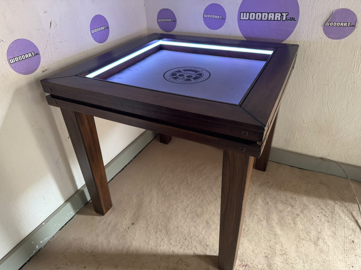 COMEDOR Y MESA DOMINO PARA 4 PERSONAS con luz Led