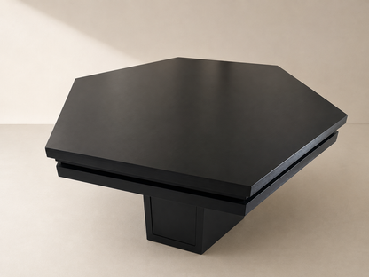MESA DELUX HEXAGONAL CON LUZ LED CON PASA DADOS