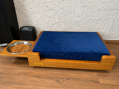 Cama Chica Premium para tu Compañero Fiel | Encino o Parota de Alta Calidad