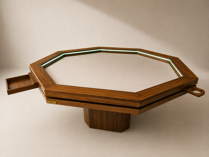 PREMIUM DE PAROTA MESA OCTAGONAL PREMIUM para 8 personas.