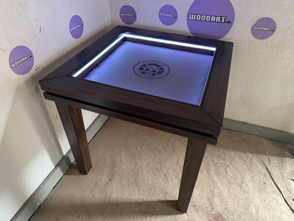 COMEDOR Y MESA DOMINO PARA 4 PERSONAS con luz Led