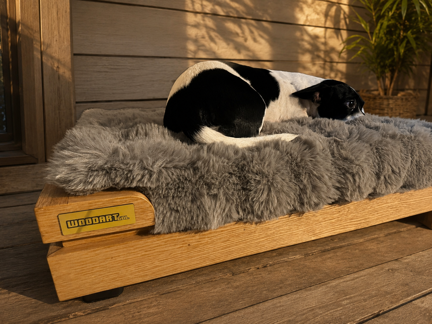 Cama Mediana Premium para tu Compañero Fiel | Encino o Parota de Alta Calidad