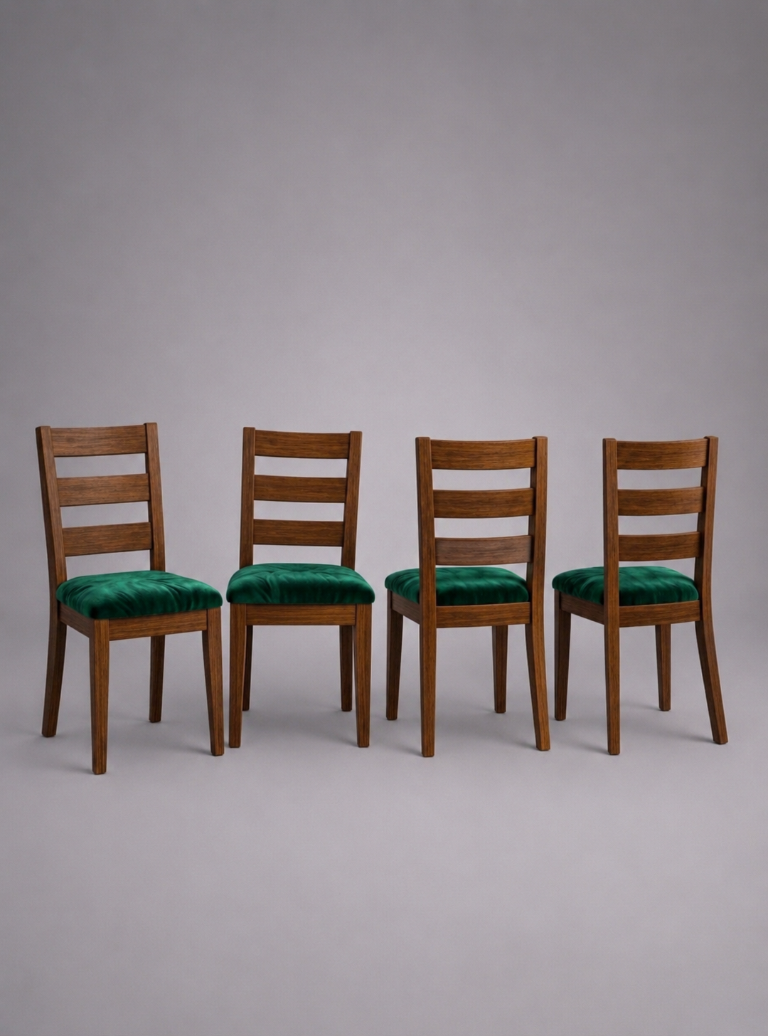 4 Sillas Dixit Práctica y Cómoda - Hecha 100% de Madera.