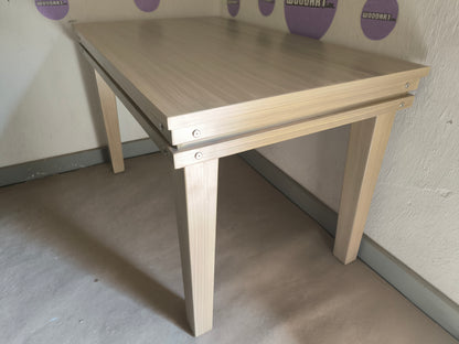 4 PERSONAS MESA JUEGO/COMEDOR RECTANGULAR TAPA ANTI DERRAMES SIN LUZ LED